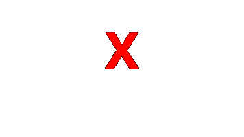 X Sticker