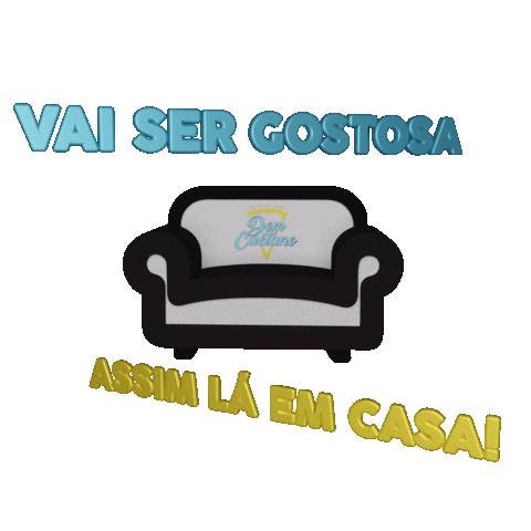 Sofa Sticker by Dom Caetano Pizza Delivery