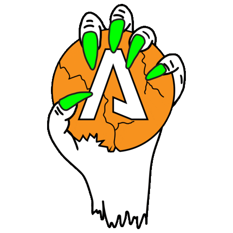 Halloween Destroy Sticker by All4cycling