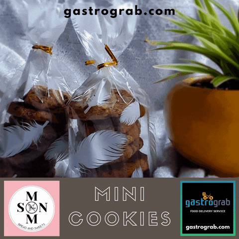 Food Delivery Mini Cookies GIF by Gastrograb