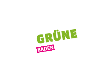 Grüne Baden Sticker