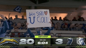 Indianapolis Colts Love GIF by NFL