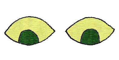 Eyes Mirar Sticker