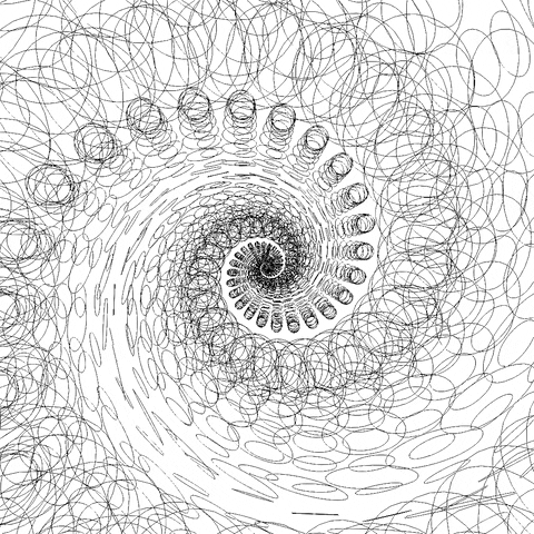 Sketch Spiral GIF by Feliks Tomasz Konczakowski