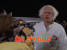 Oh My God Omg GIF by Back to the Future Trilogy