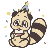 Celebrate Happy Birthday Sticker