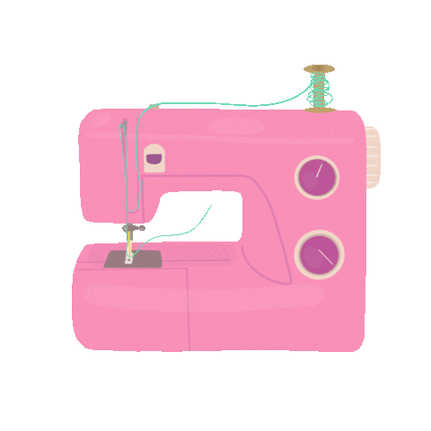 Sew Hand Made Sticker