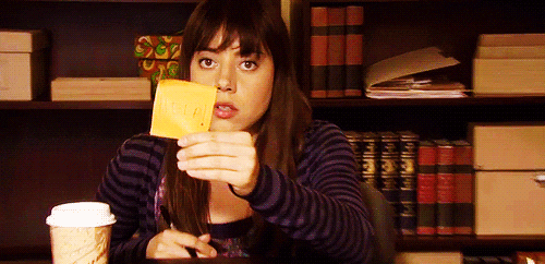  parks and recreation help aubrey plaza april ludgate GIF