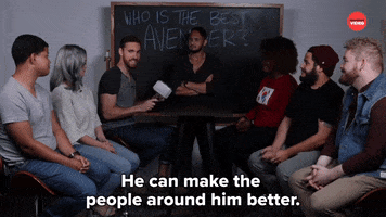 Marvel Avengers GIF by BuzzFeed
