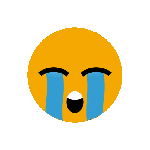 Emoji Crying Sticker by Ardas Archive