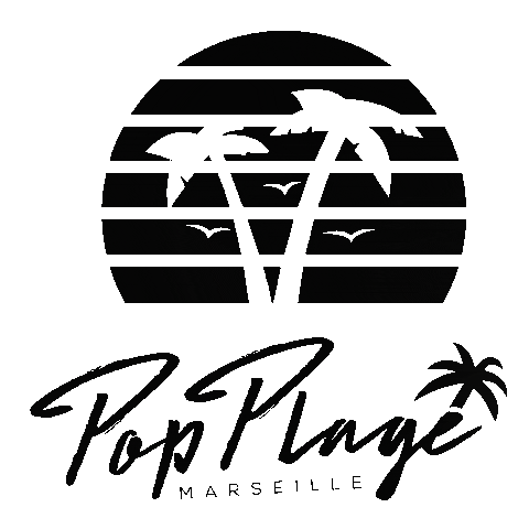 Pop Plage Sticker