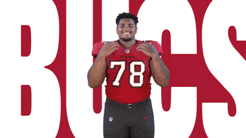 Flex Smile GIF by Tampa Bay Buccaneers