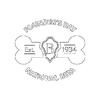 Dog Founders Day Sticker by National Beta Club