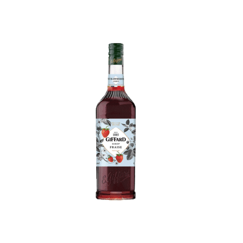 Strawberry Syrup Sticker By gif