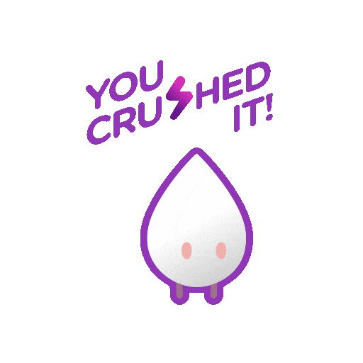 Lu You Crushed It Sticker by Health Promotion Board Singapore for iOS