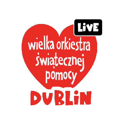 Dublin WOŚP Sticker