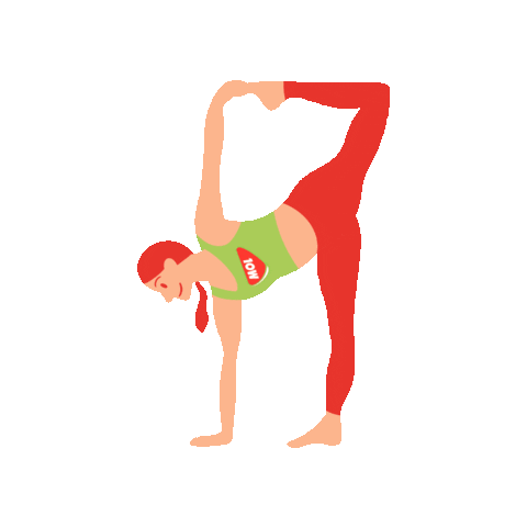 Yoga Joga Sticker by MOL Magyarország