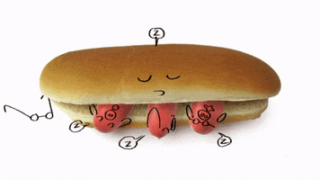 hot dog drawing GIF by Serge Bloch