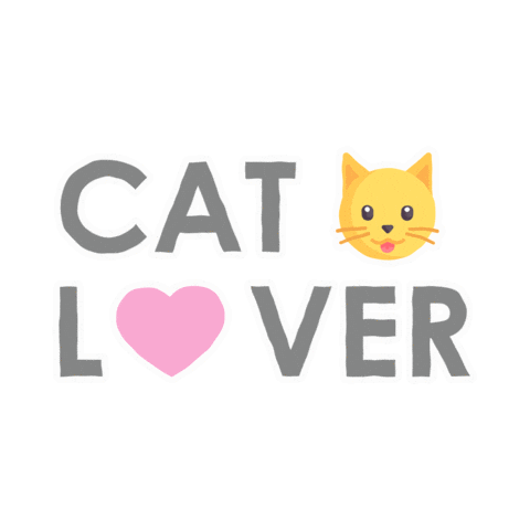 Cat Love Sticker by petinnmexico