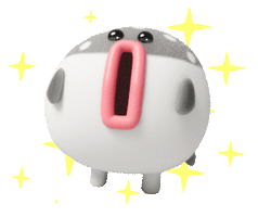 Happy Wide Mouth Sticker