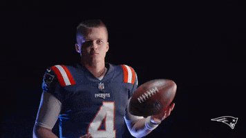 Serious Football GIF by New England Patriots