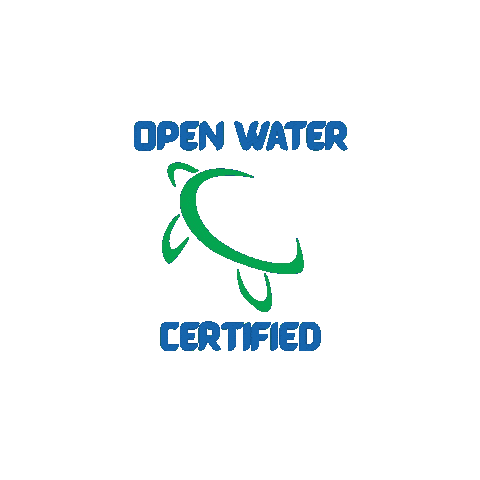 Open Water Bubbles Sticker by Blue Corner Dive Bali