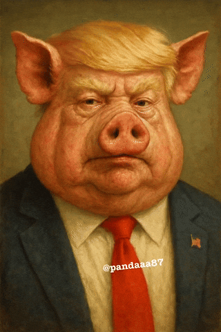 Pig Donald GIF
