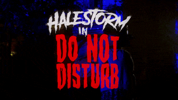 do not disturb halestorm rocky horror GIF by Halestorm