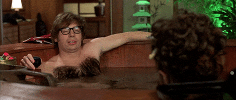 Relaxed Austin Powers GIF