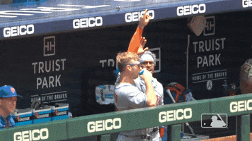 High Five Go Team GIF by New York Mets