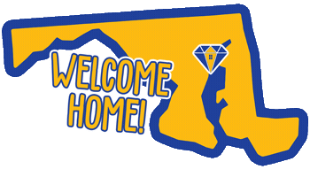 Welcome Home Maryland Sticker by Diamond Home Group