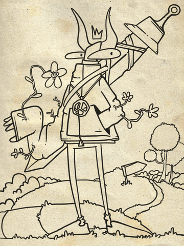 narisofka illustration hero sketch dude GIF