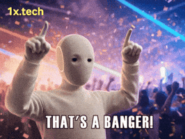 Party Fire GIF by 1X Technologies