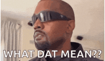 What Does That Mean Kanye West GIF