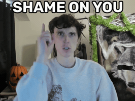 Embarrassed Point GIF