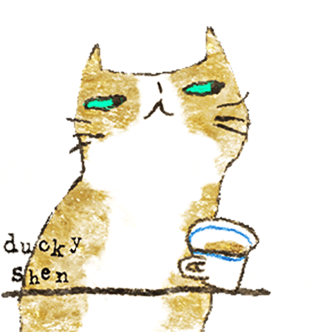 Cats Tea GIF by duckyshen