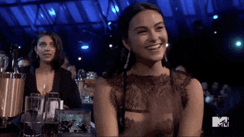 happy camila mendes GIF by MTV Movie & TV Awards
