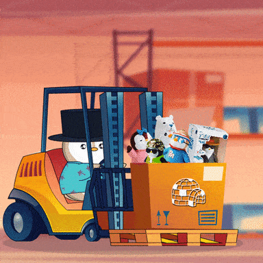Penguin Loading GIF by Pudgy Penguins