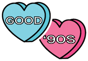 90S Hearts Sticker by GOOD AMERICAN
