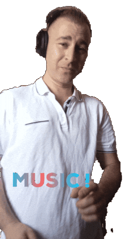 Radio Host Dancing Sticker by Jonathan Mariotti