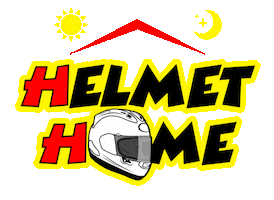 Motorcycle Moto Sticker by Helmet Home