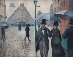 Gustave Caillebotte Art GIF