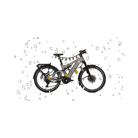 Merry Christmas Sticker by Kalkhoff Bikes