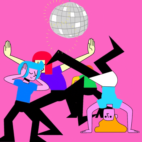 Thank God Its Friday Dancing GIF by Maria Johnsen