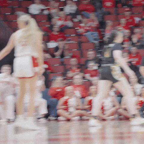 Womens Basketball Nebrasketball GIF by Huskers