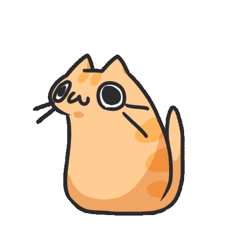 Cat Sticker by bunny_is_moving