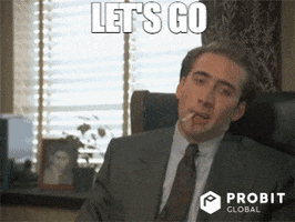 Lets Go Reaction GIF by ProBit Global