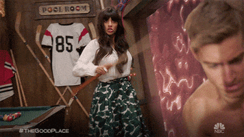 on guard nbc GIF by The Good Place