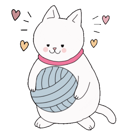 In Love Cat Sticker