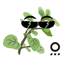 Sexy Plant Sticker by Orballo